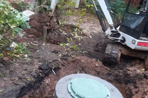 Канализация в частном доме под ключ — фото работ 21