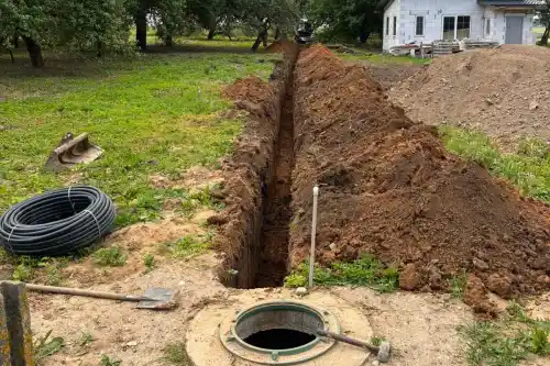 Канализация в частном доме под ключ — фото работ 26